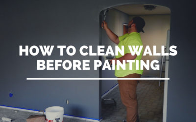 How to Clean Walls Before Painting