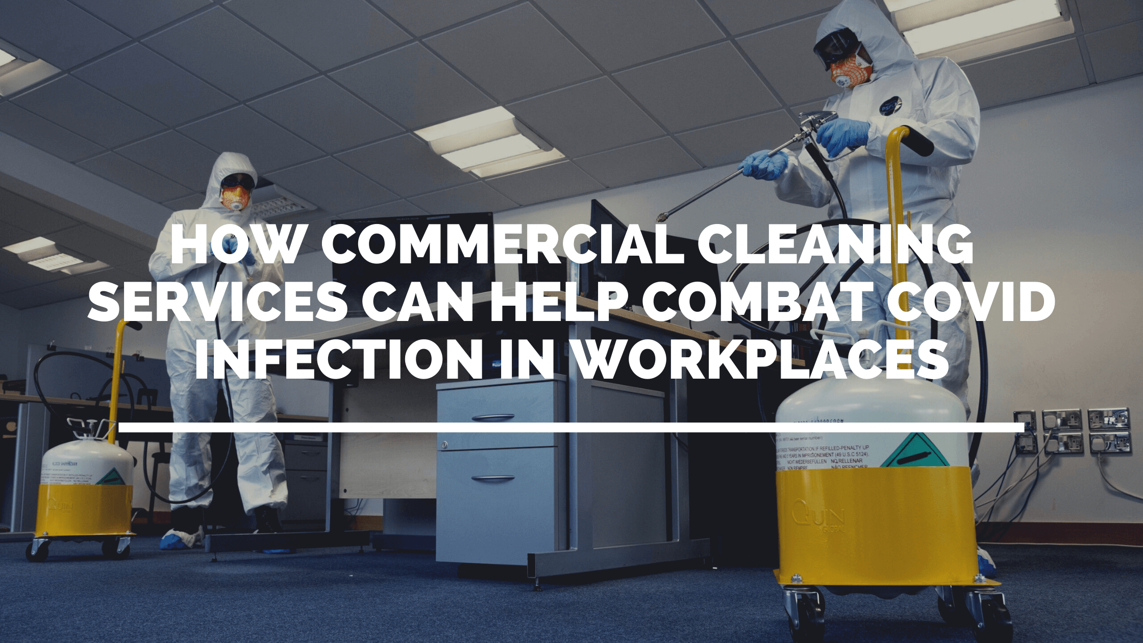 How Commercial Cleaning Services can Help Combat COVID Infection in Workplaces - BSM Inc
