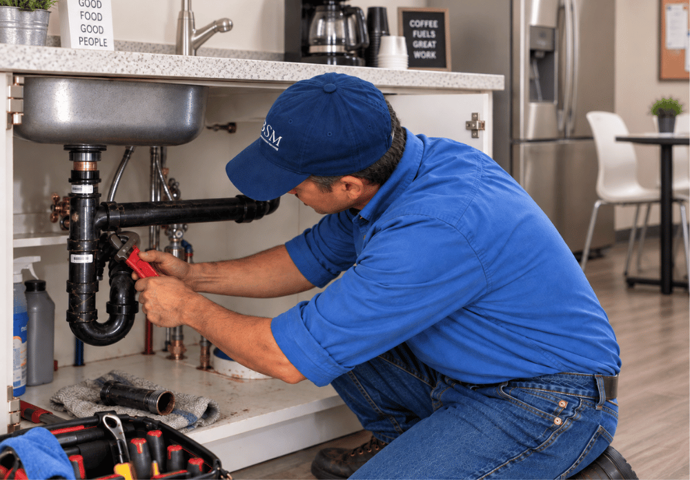 BSM FSG Plumber BSM Facility Services Group maintenance saves property managers time and money